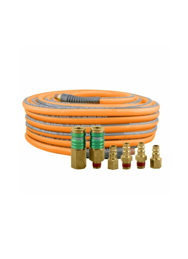 Hybrid high flow air hose kit