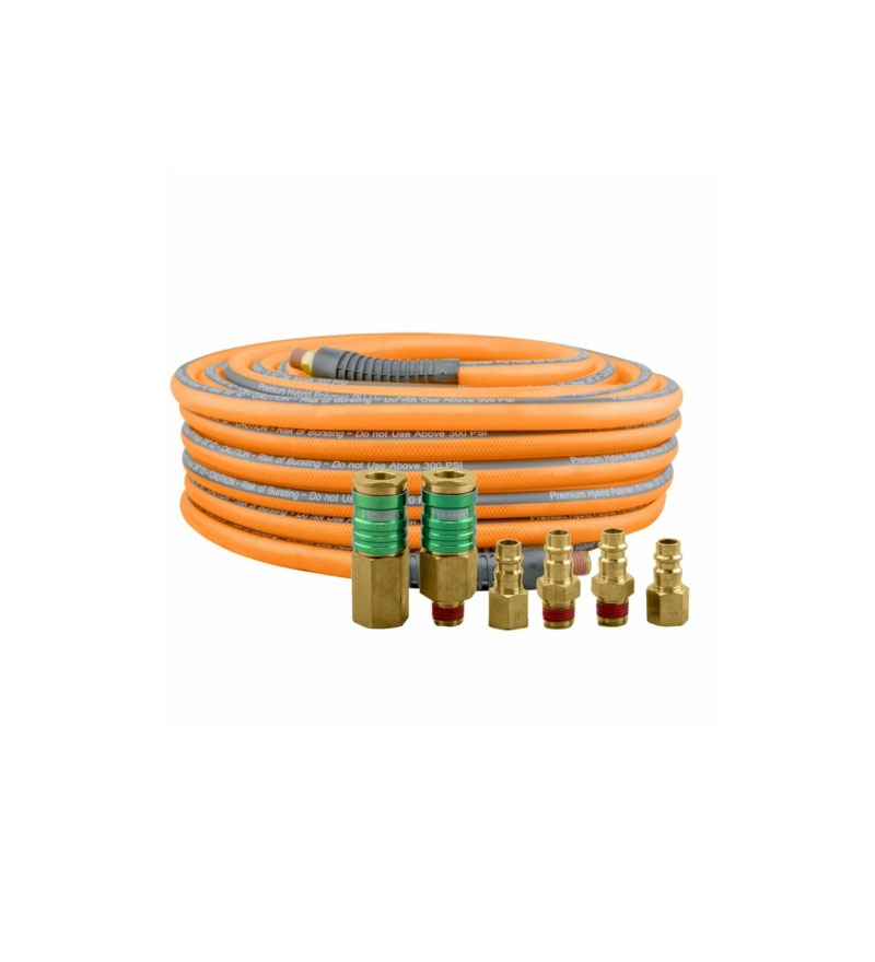 Hybrid high flow air hose kit